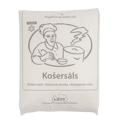 Galda sāls Košersāls rupjais 1kg