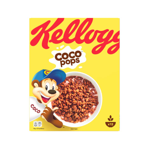 Hommikuhelbed Choco Pops Kellogg's 375g