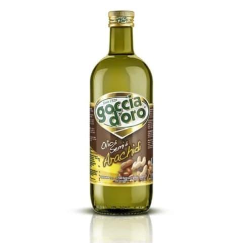 Žemės riešutų aliejus GOCCIA DORO, 1l