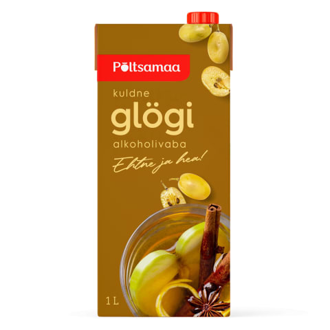 Kuldne alkoholivaba glögi, PÕLTSAMAA, 1 L