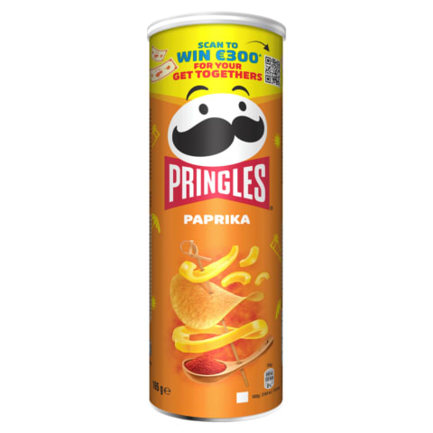 Čipsi Pringles ar paprikas garšu 165g