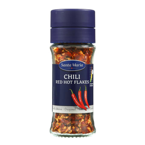 Tšillipipar Red Hot, helbed, 28g, SANTA MARIA