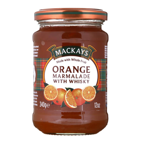Apelsinų marmeladas su viskiu MACKAYS, 340g
