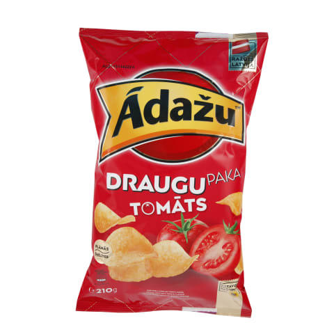 Čipsi Ādažu tomātu 210g