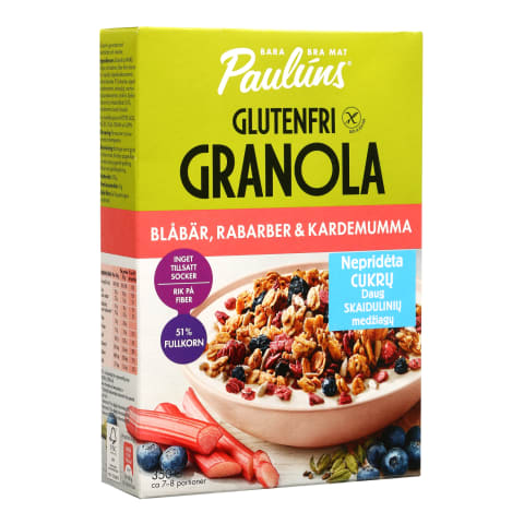 Granola su mėlynėmis ir chia, 350 g