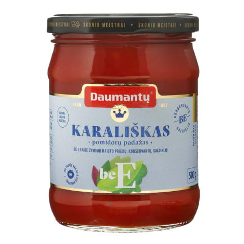 KARALIŠKAS pomidorų padažas be E, 500g