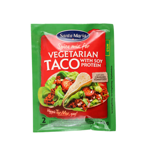 Veg. prieskonių mišinys SANTA MARIA TACO, 65g