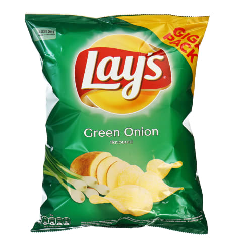 Kartupeļu čipsi Lay's ar zaļo lociņu g. 250g