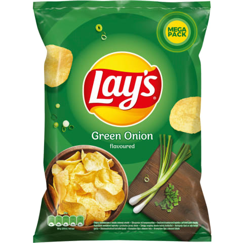 Kartupeļu čipsi Lay's ar zaļo lociņu g. 200g
