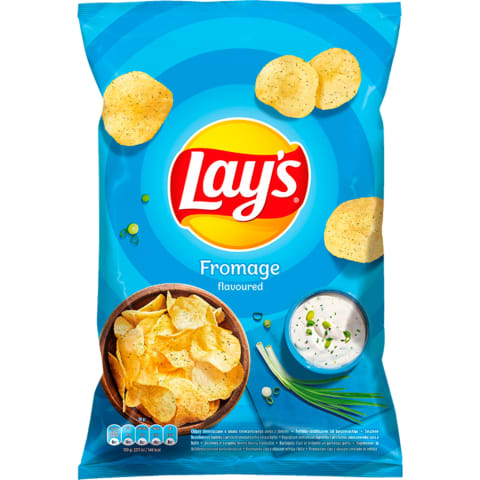 Čipsi Lay's ar krējuma un lociņu garšu 215g