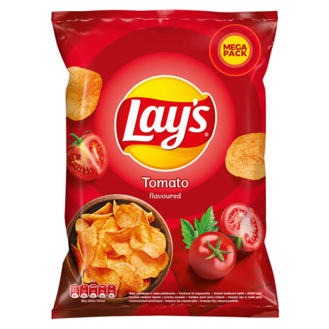 Pomidorų skonio bulvių traškučiai LAYS, 200 g