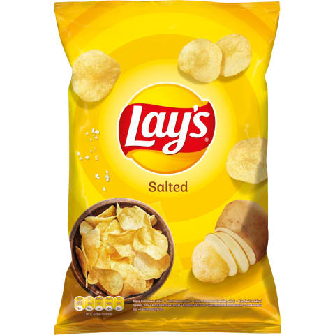 Kartupeļu čipsi Lay's ar sāli 130g