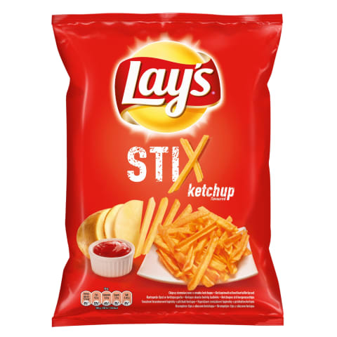 Kartupeļu čipsi Lay's ar ketčupa garšu 130g