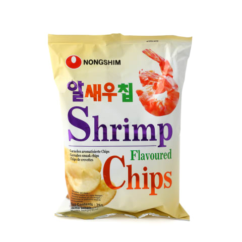 Krõpsud krevetimaitselised Nongshim 75g
