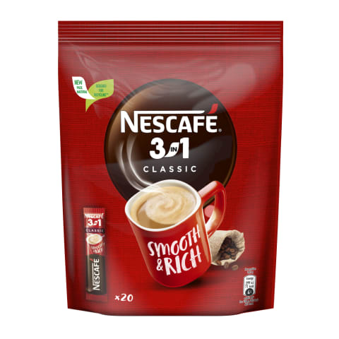Kohvijook lahustuv 3in1 Classic Nescafe 330g