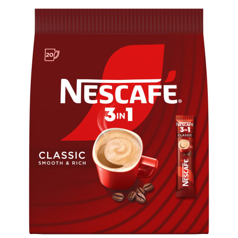 Šķīs. kaf. dzēr. Nescafe classic 3in1 330g