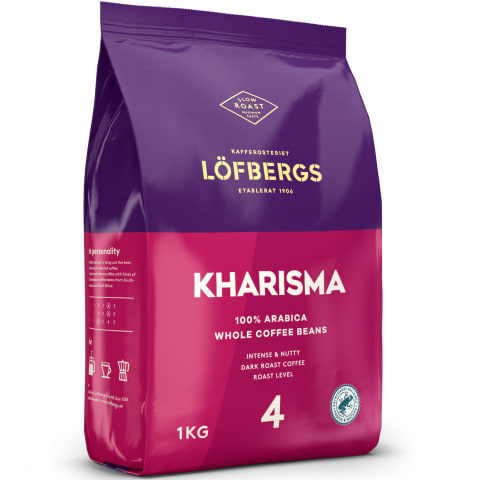 Kafijas pupiņas Lofbergs Kharisma 1kg