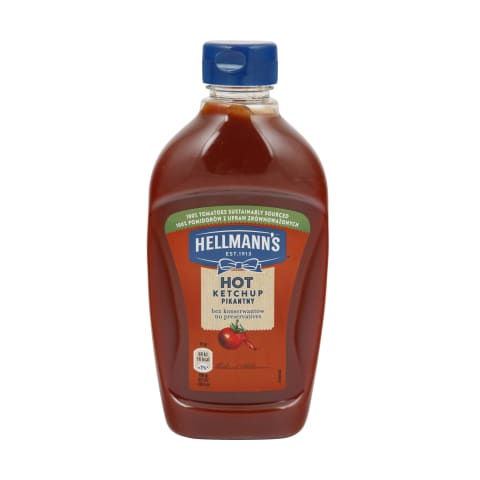 Ketšup terav Hellmanns 470g