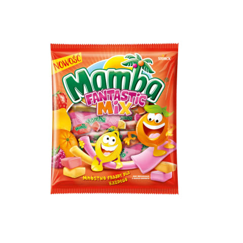 Kramt. saldainiai MAMBA FANTASTIC MIX, 150 g