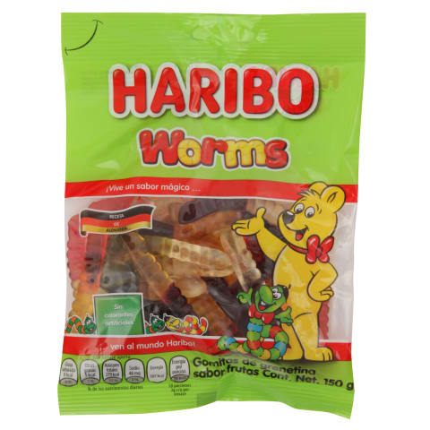 Želejkonfektes Haribo Worms 150g