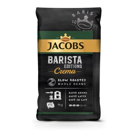 Kavos pupelės JACOBS BARISTA CREMA, 1 kg