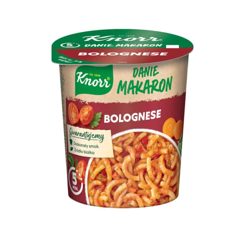 Makaronai su Bolonijos padažu KNORR, 68 g