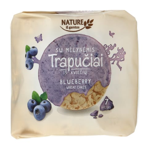 Trapučiai su mėlynėmis NATURE, 105g