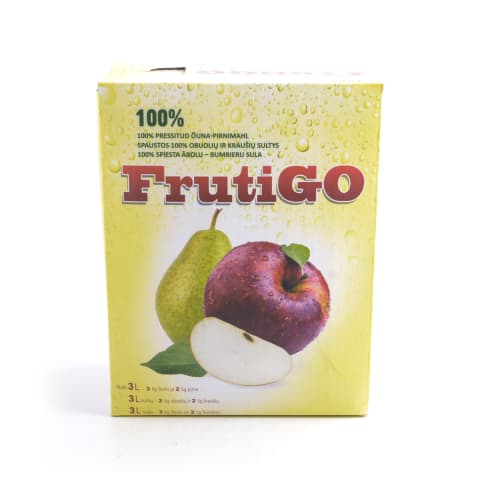 Õuna-pirni mahl FrutiGO 3l