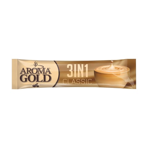 Šķīstoša kafija Aroma Gold 3in1 17g