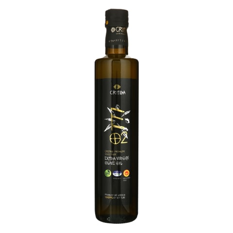 Tyras alyvuogių aliejus CRITIDA E 02, 500ml