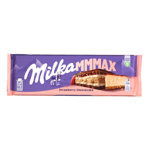 Šokol. Milka Strawberry cheesecake 300gr