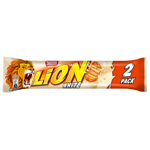 Valge šokolaadi batoon Lion 2-pakk 60g