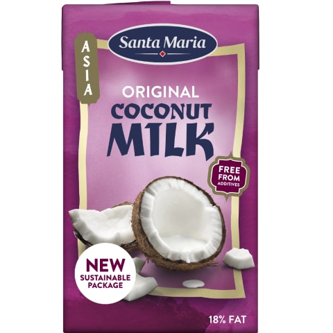 Kokosr. piens Santa Maria oriģinālais 250ml