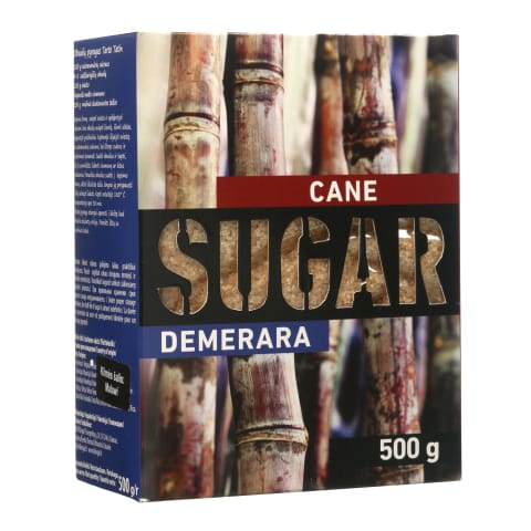 Cukranendrių cukrus DEMERARA, 500 g
