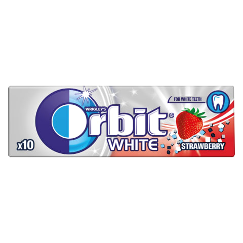 Närimiskumm White Strawberry Orbit 14g