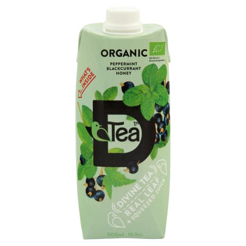 Tēja D'Tea Organic piparmētru - upeņu 0,5l