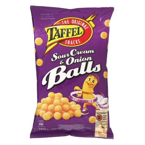 Maisipallid hapukoore-sibulamaits.Taffel 190g