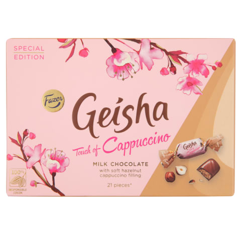 Šokolādes konfektes Geisha kapučīno 150g