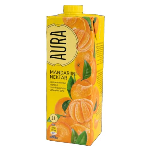 Mandariininektar, AURA, 1 L