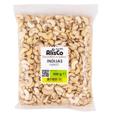 Indijas rieksti Alis Co 500g