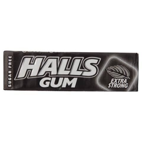 Kramtomoji guma HALLS EXTRA STRONG, 14 g