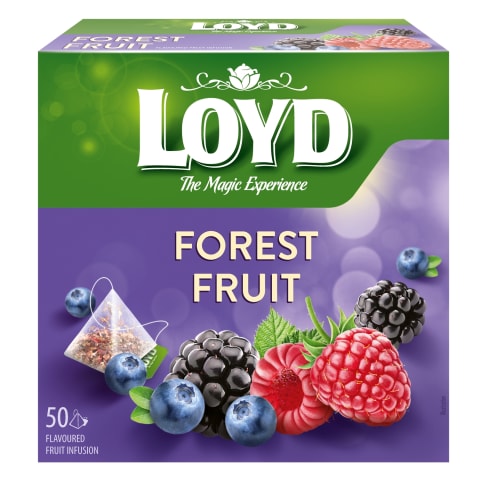 Vais. arbata LOYD su miško uogomis, 50 x 2 g