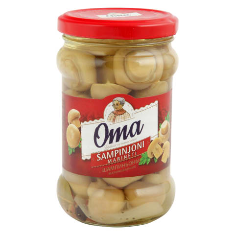 Marinēti šampinjoni Oma 320g