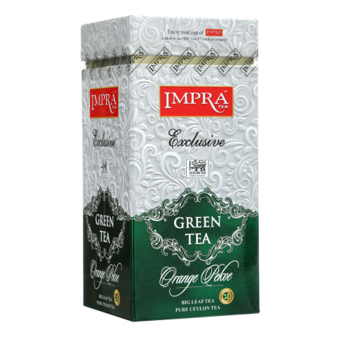 Žalioji Ceilono arbata IMPRA GREEN, 200 g