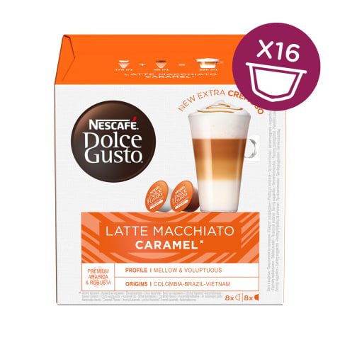 Kohvikapslid Caramel Latte Dolce Gusto 145,6g