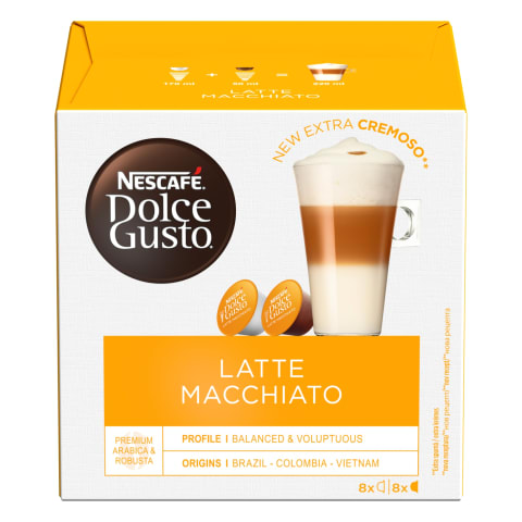 Kaf. kapsul. Nescafe Latte Macchiato 8x11,45g