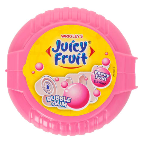 Puuviljamaitseline  närimiskumm rullis., JUICY FRUIT, 56 g