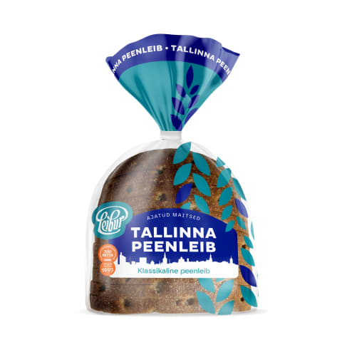 Tallinna peenleib viilutatud, LEIBUR, 490 g