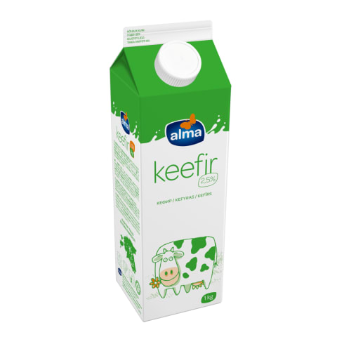 Keefir 2,5% pure, ALMA, 1 kg