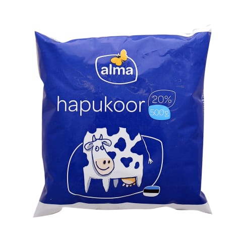 Hapukoor 20% kiles, ALMA, 500 g